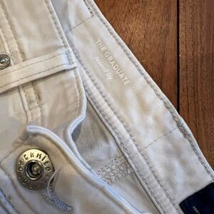 AG Adriano Goldschmied Cream Pants